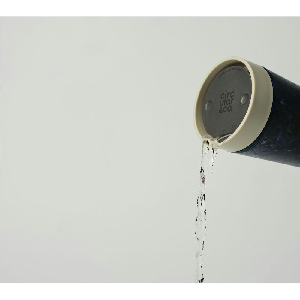 Circular&Co. Coffee Cup Fabric Waste 227 ml Becher Werbeartikel