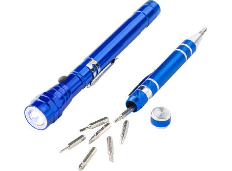 Werkzeug-Set aus Metall Olivia Werbeartikel