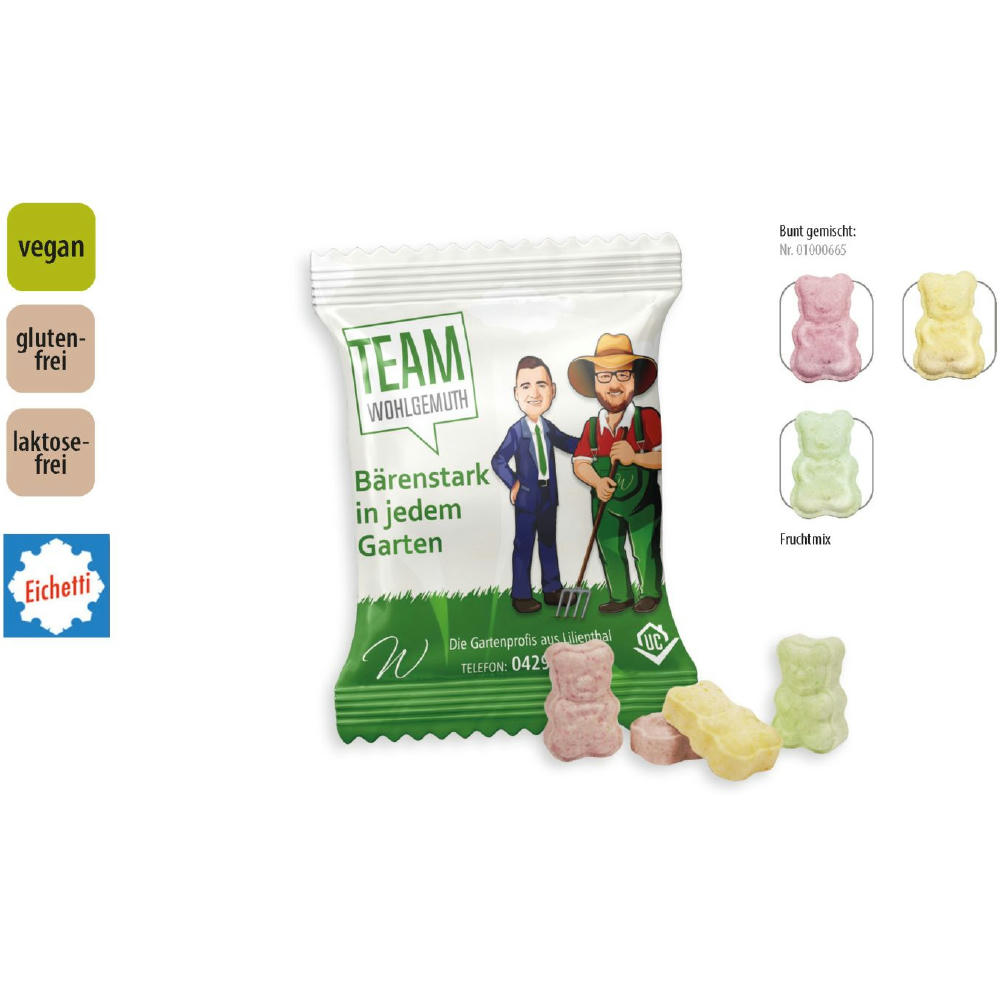 Product image Brause Bärchen Werbetüte, 4 Stück, Inhalt: Brause Bärchen Werbeartikel