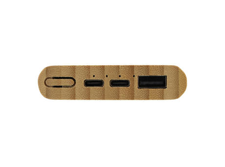 Powerbank Bamboo 5000 mAh bedrucken