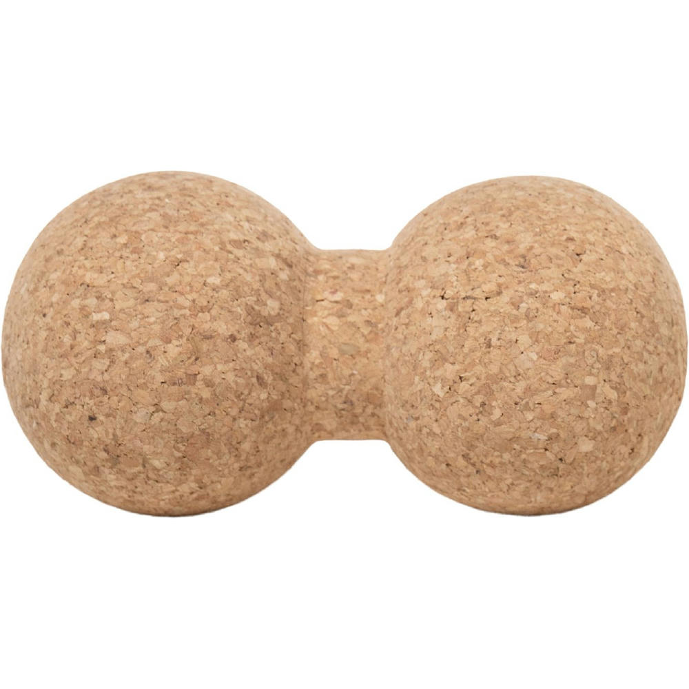 Massage-Peanut aus Kork, 16x8cm, "Made in Europe" Werbeartikel
