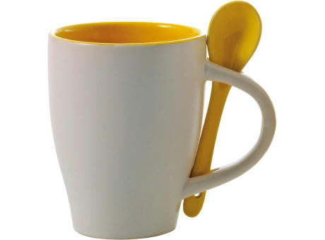 Product image Becher aus Keramik Eduardo Werbeartikel