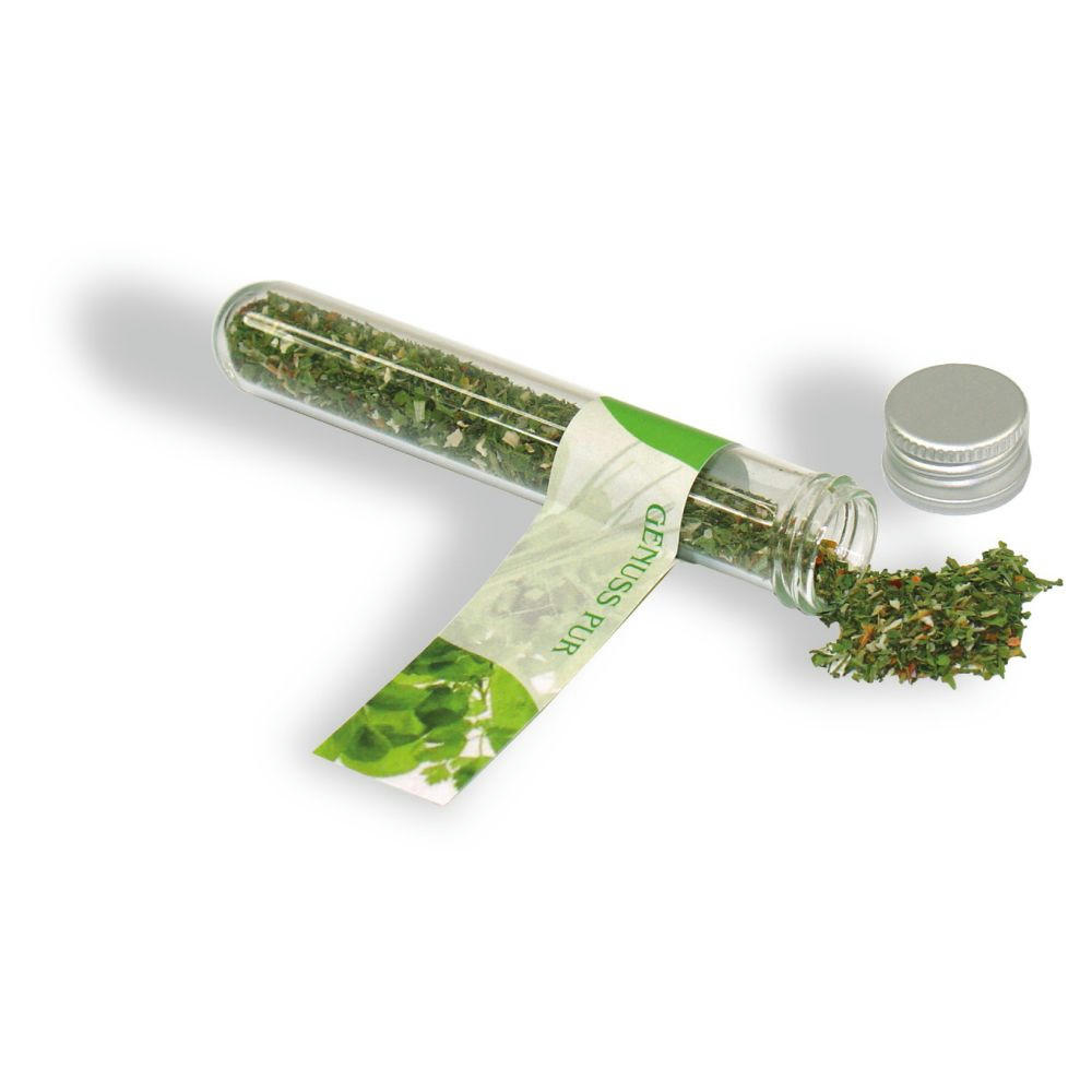 Product image Reagenzglas Salatkräuter Werbeartikel