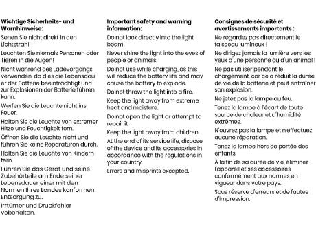 TURN Campingleuchte Werbeartikel