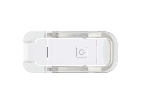 FLIPCLIP - Aufladbare LED-Leselampe Werbeartikel