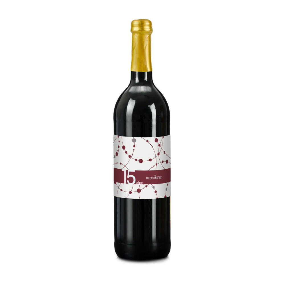 Product image Französischer Cabernet Sauvignon Trocken - Kapselfarbe Gold, 0,75 l Werbeartikel