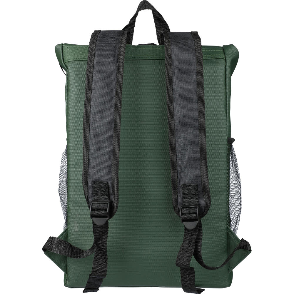 rPET-Polyester (600D) Rolltop-Rucksack Yani Werbeartikel