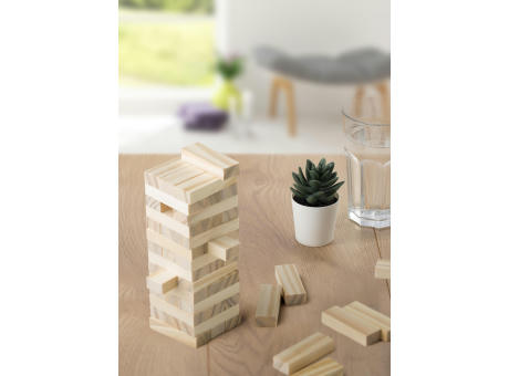 Geschicklichkeitsspiel aus Kiefernholz Gisa Werbeartikel