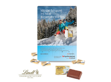 Wand-Adventskalender Lindt "Select Edition" Werbeartikel
