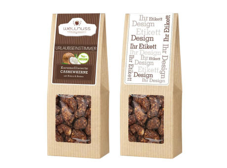 Product image Karamellisierte Cashewkerne mit Kokos & Kakao in der Faltschachtel Werbeartikel