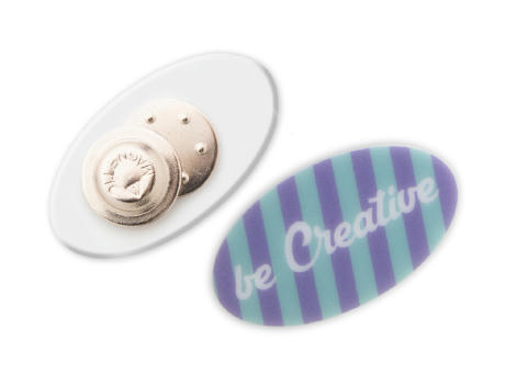 Anstecker mit Magnetbefestigung ColoBadge bedrucken