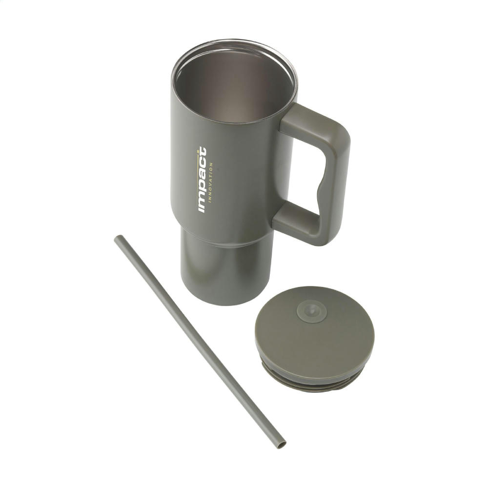Rhino RCS Recycled Steel Cup 900 ml Werbeartikel