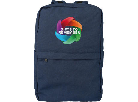 Rucksack Seraphina aus recyceltem Poly-Baumwollgewebe (330 g/m2) bedrucken