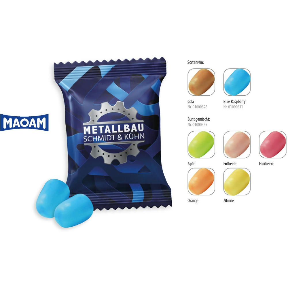 Product image MAOAM Kracher Werbetüte, 2 Stück, Inhalt: MAOAM Kracher Blue Werbeartikel
