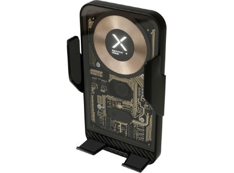 SCX.design V40 15W kabelloses Autoladegerät/Telefonhalterung Werbeartikel