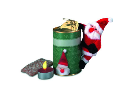 Product image Magnetischer Weihnachtsmann in der Dose Werbeartikel