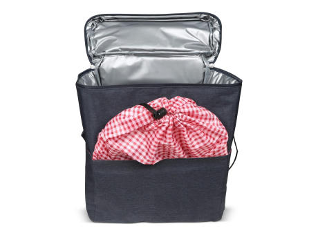 Product image Picknick-Doppel-Fahrradtasche aus R-PET-Material bedrucken