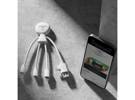 2099 | Xoopar Mr. Bio Smart Charging cable with NFC bedrucken