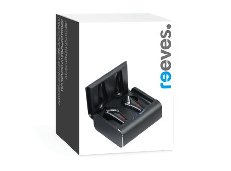 Wireless Kopfhörer mit Ladecase REEVES-SWUGGI Werbeartikel