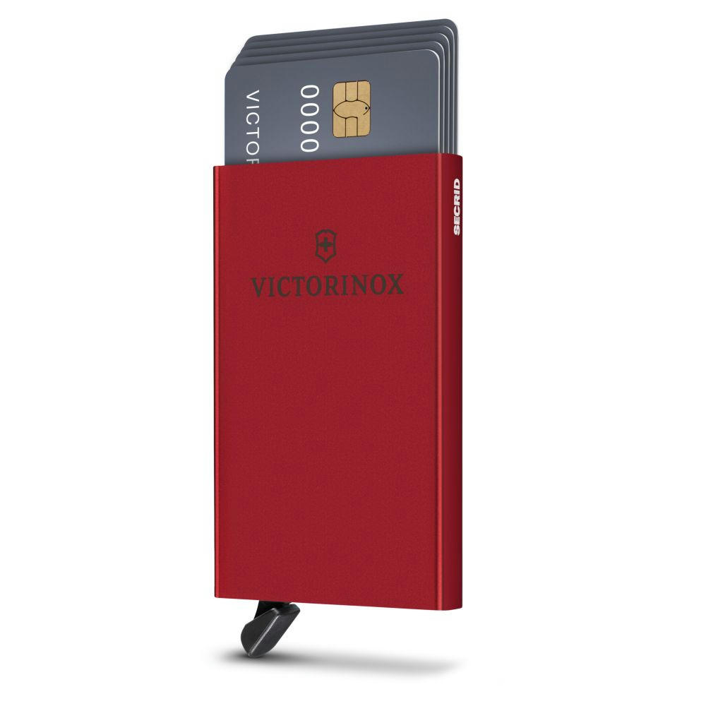 Product image Victorinox Altius Secrid Card Wallet rot hochwertiges RFID-Portemonnaie als Werbemittel