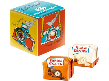 Product image Mini Promo-Würfel mit Ferrero Küsschen Werbeartikel