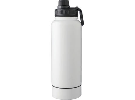 Doppelwandige Edelstahl-Trinkflasche 1000 ml Nathaniel Werbeartikel