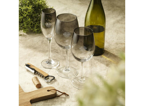 Smokey Champagnerglas 180 ml Werbeartikel