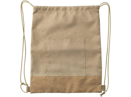 Product image rPET-Polyester (600D) Kordelzugtasche Ansel Werbeartikel