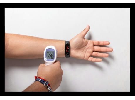 Thermometer-Armband Zadro Werbeartikel
