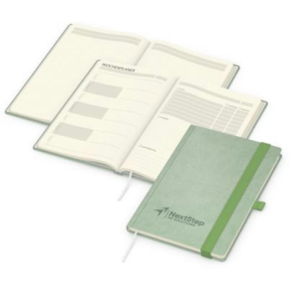 Notizbuch Hardcover orgaLine Mainbook Wochenplaner To-dos Prioritäten Ideen Werbeartikel