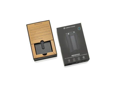 Urban Vitamin Redwood 5-in-1 5.000mAh 20W PD magn. Powerbank bedrucken