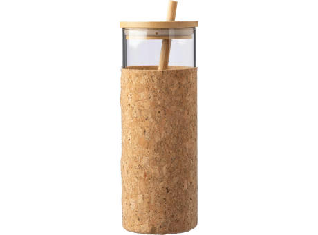 Einwandiger Glasbecher (450 ml) Marlies bedrucken