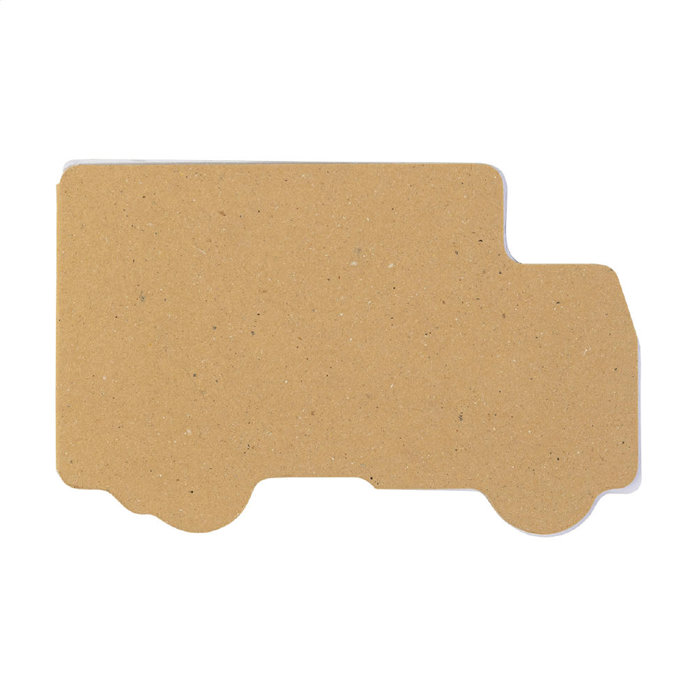 Individueller Haftnotizblock CreaStick Truck Eco Werbeartikel