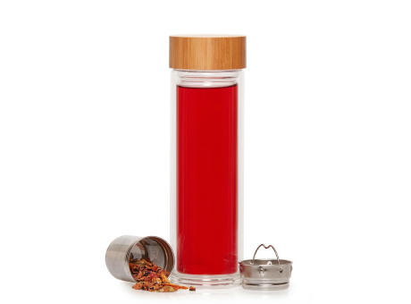 Product image Glasflasche "Tea" 0,45l bedrucken