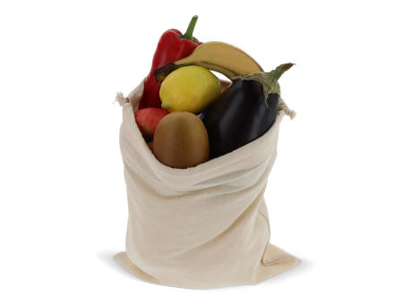 Product image Zuziehbeutel OEKO-TEX® Baumwolle 140g/m² 30x45cm Werbeartikel