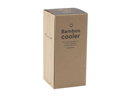 Bamboo Cooler Weinkühler Werbeartikel