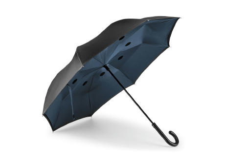 ANGELA. Wendeschirm aus 190T Pongee Werbeartikel