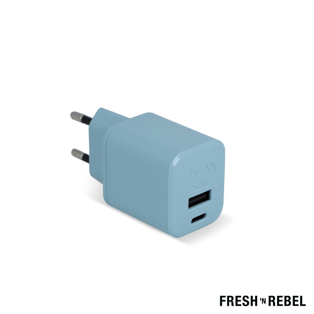 Product image 2WC30 I Fresh 'n Rebel Mini Charger USB-C + A PD // 30W Werbeartikel