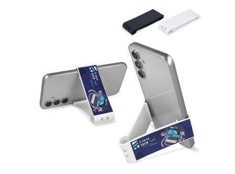 R-ABS Telefonständer für Schreibtisch faltbar und tragbar Werbeartikel