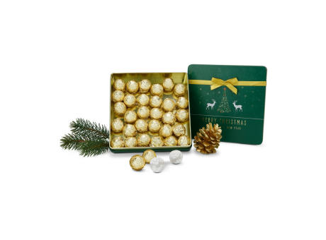 Geschenkartikel / Präsentartikel: Weihnachtliche Champagnertrüffel bedrucken