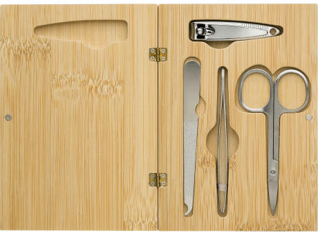 Bambus-Maniküre-Set Lydia Werbeartikel