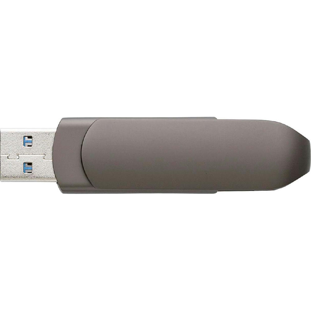 USB-Stick aus verzinkter Oberfläche Harlow Werbeartikel