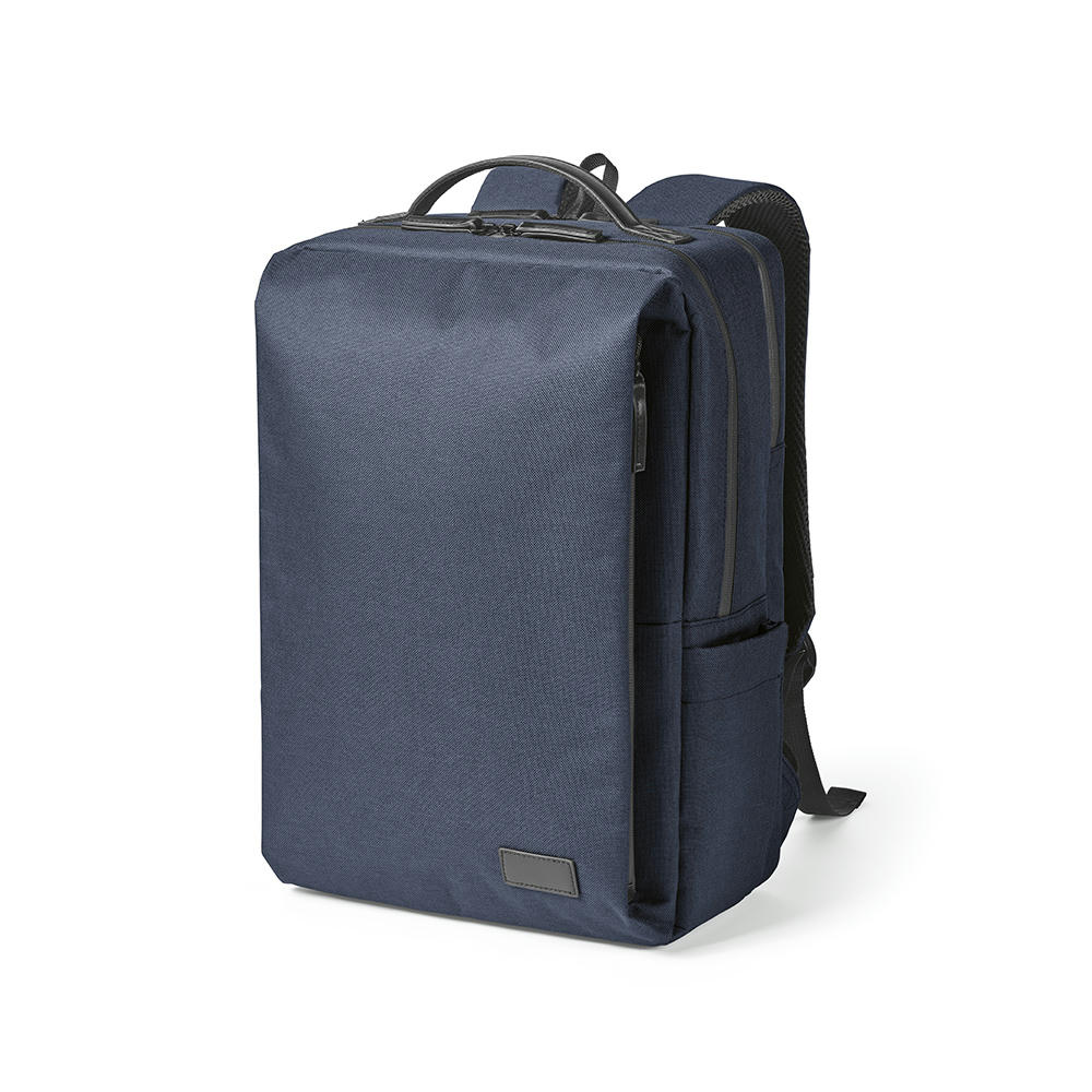 Oslo 20L Rucksack aus rPET. Wasserdichte Zippers.Laptops bis 17" Werbeartikel