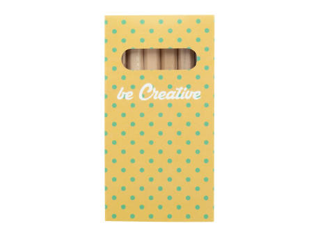 Product image Individuelles Buntstifte-Set (6 Stk.) Penxil 6 Werbeartikel