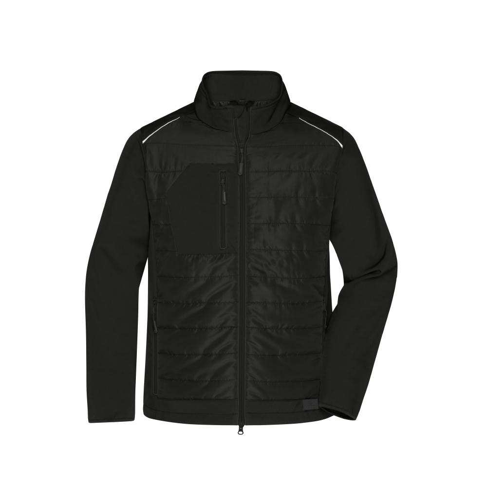 Product image Men's Hybrid Jacket - Softshelljacke im attraktiven Materialmix Werbeartikel