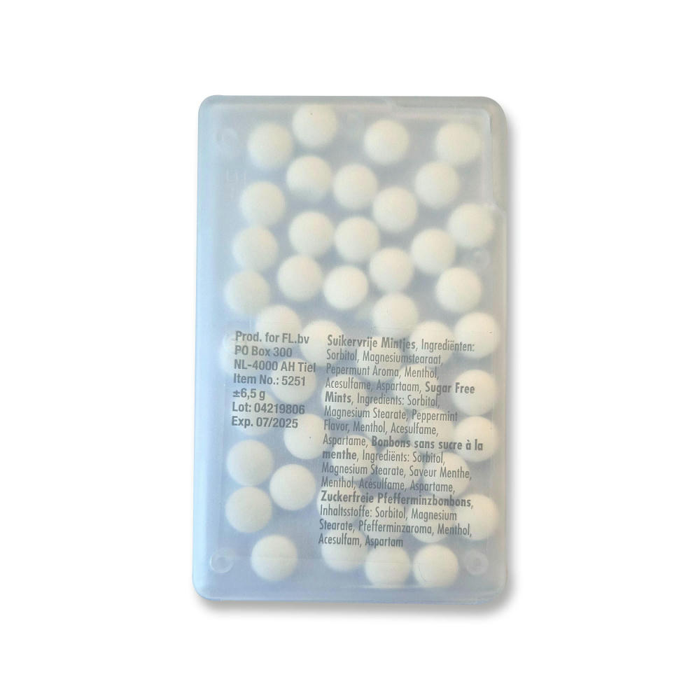 Pfefferminzbonbons aus Kunststoff Judith Werbeartikel