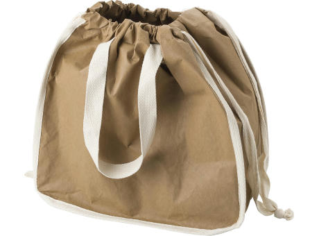 Einkaufstasche aus Kraftpapier Schmirgelpapier bedrucken
