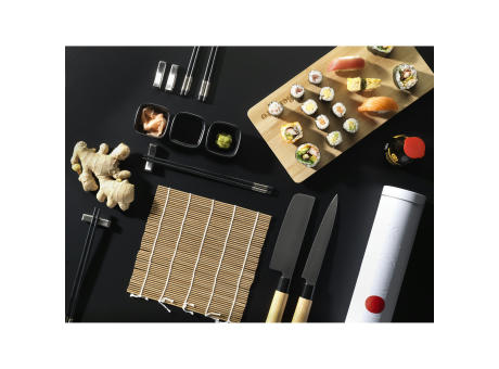 Temaki Bamboo Sushi Tray Geschenkset Werbeartikel