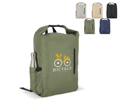 Product image R-PET 600D Rolltop-Rucksack 20L bedrucken