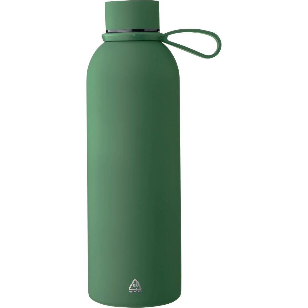 Recycelte doppelwandige Trinkflasche 500 ml Sunny Werbeartikel
